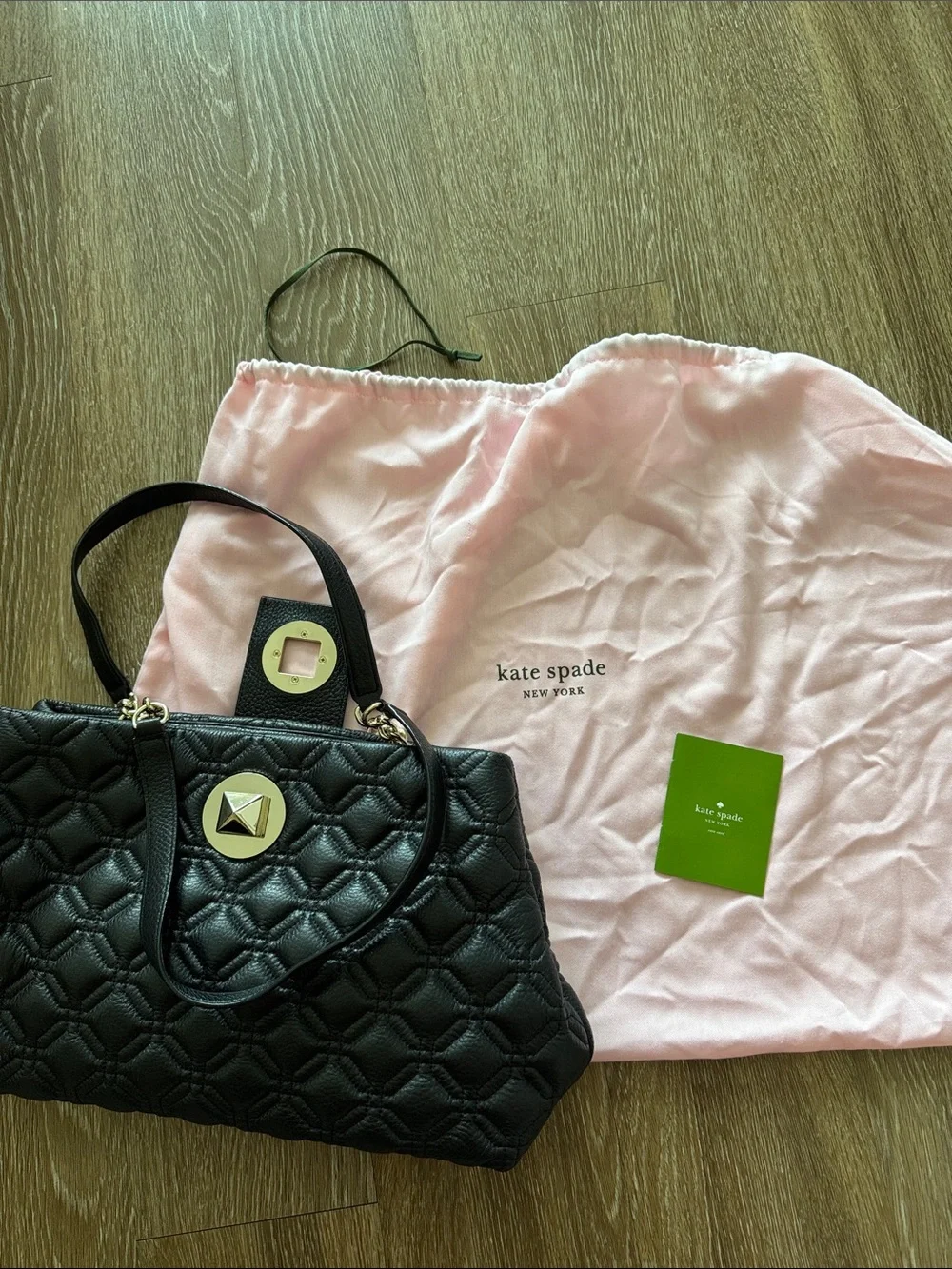 kate spade chic quilted
